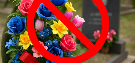Какие цветы нельзя приносить на кладбище: запреты, ошибки и чем заменить